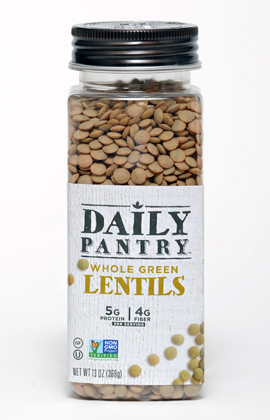lentils whole nutrition facts brown